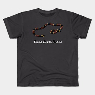 Texas Coral Snake Kids T-Shirt